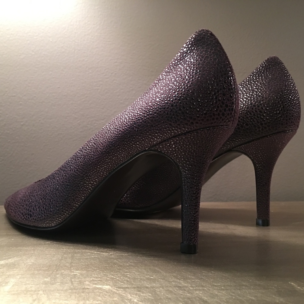 Vivienne Westwood 8 Purple Eggplant Pumps 38 NIB - Picture 8 of 8